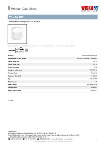 WISKA VFD 63 RW – Page preview (696ccced7f0b_S1-1 S. 1)