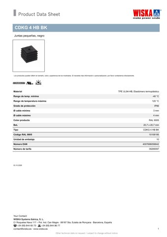 WISKA CDKG 4 HB BK – Drawing (b1062c945d74_S1-1 S. 1)