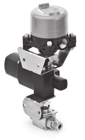 Swagelok 133 Series Pneumatic Spring Return Actuator – Photo (Swagelok datasheet S. 7)