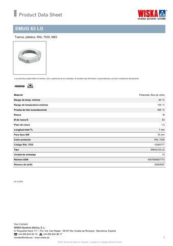 WISKA EMUG 63 LG – Drawing (c9f44a30b872_S1-1 S. 1)