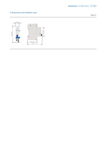 Chint OUVT-1 Over/under voltage release – Drawing (Chint datasheet S. 2)