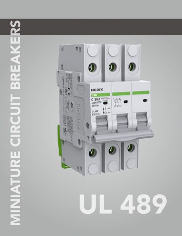 Chint B1 Series UL489 Miniature Circuit Breaker – Drawing (Chint datasheet S. 1)