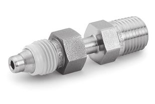 Swagelok Medium-Pressure Tube Fittings — Unions — Straights – Photo (Swagelok datasheet S. 3)