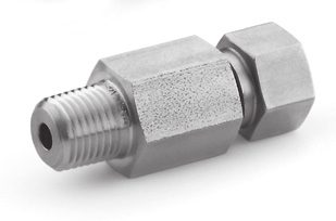 Swagelok Medium-Pressure Tube Fittings — Unions — Straights – Photo (Swagelok datasheet S. 3)