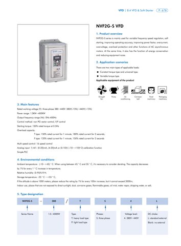 Chint Variador de velocidad NVF2G-S – Drawing (Chint datasheet S. 1)