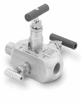 Swagelok Swagelok Verschraubung für DP-Transmitter, Edelstahl, 1/4 Zoll Rohrverschraubung x 1/4-28 Zoll Gewinde – Zdjęcie (Swagelok datasheet S. 2)
