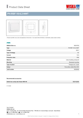 WISKA PH-RSF-10-6.2-NWT – Drawing (585225056a85_S1-1 S. 1)