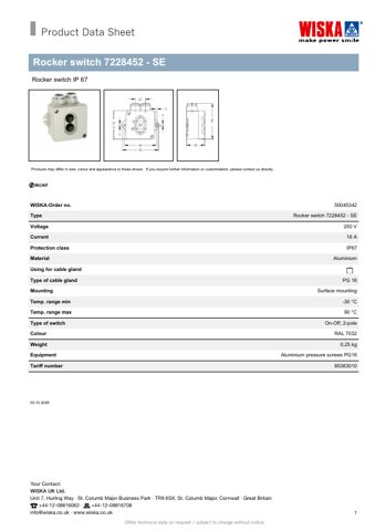 WISKA Rocker switch 7228452 - SE – Page preview (9b93b20f4a84_S1-1 S. 1)