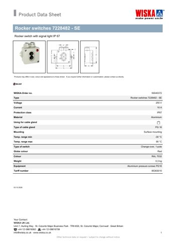 WISKA Rocker switches 7228482 - SE – Page preview (1ad3ec82c8f7_S1-1 S. 1)