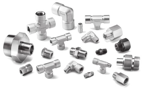 Swagelok Dichtscheibe, Kupfer, 1/4 Zoll ISO-Gewinde, zylindrisch - Manometer (RG) Fitting – Photo (Swagelok datasheet S. 1)