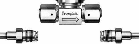 Swagelok Junta plana VCR de PTFE, 1/2 pulg. Junta plana sin retenedor – Photo (Swagelok datasheet S. 3)