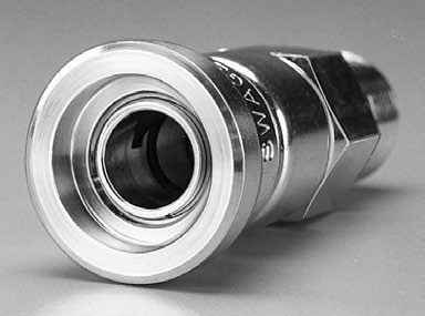 Swagelok Protector Espiga enchufe rápido para instrumentación de acero inox. serie QC de 1/4 pulg. – Photo (Swagelok datasheet S. 3)