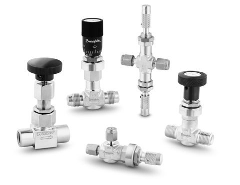 Swagelok Válvula de regulación de medio caudal de acero inox., 1/8 pulg. NPT hembra – Photo (Swagelok datasheet S. 1)