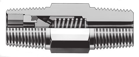 Swagelok Conjunto de juntas tóricas de FKM fluorocarbono para roscas rectas 3/4-16 SAE/MS, dureza 90, tamaño uniforme 908 – Photo (Swagelok datasheet S. 2)