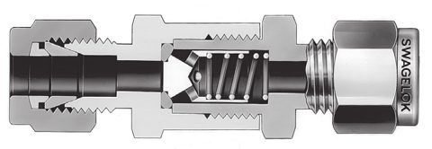 Swagelok Conjunto de juntas tóricas de FKM fluorocarbono para roscas rectas 3/4-16 SAE/MS, dureza 90, tamaño uniforme 908 – Photo (Swagelok datasheet S. 2)