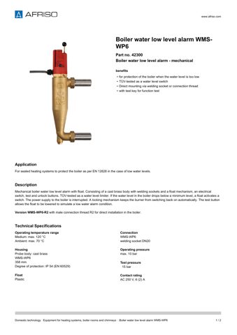 AFRISO WMS-WP6 – Drawing (bf53e494bc02_S1-2 S. 1)