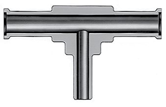 Swagelok Croix union Micro-Fit® en acier inoxydable 316L VIM-VAR, diam. ext. 1/2 po Nettoyage SC-01 – Foto (Swagelok datasheet S. 11)