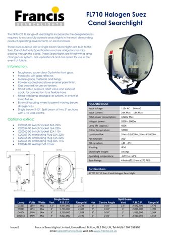 Francis Searchlights D22559 – Drawing (472f75096fe7_S1-1 S. 1)