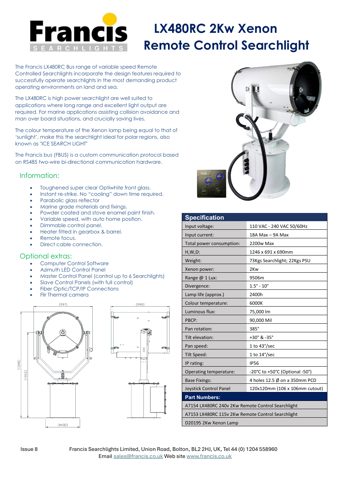 FRANCIS LX480RC – Drawing (d8a6a6767336_S1-1 S. 1)