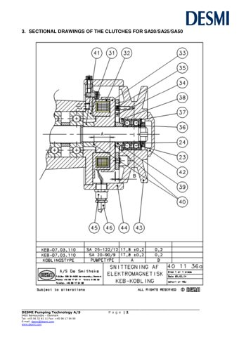 DESMI Modular S SA-50 – Drawing (005c8e6676e9503b355bfa2a1d91280d68ee213fd684369bc5a086abbe6c8e42 S. 4)