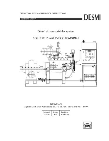 DESMI SDS125-315 – Drawing (78c8c8668fb5932e600a2a7d6a0fba375c4d43581c3ae70d400804d2cbaa122e S. 1)