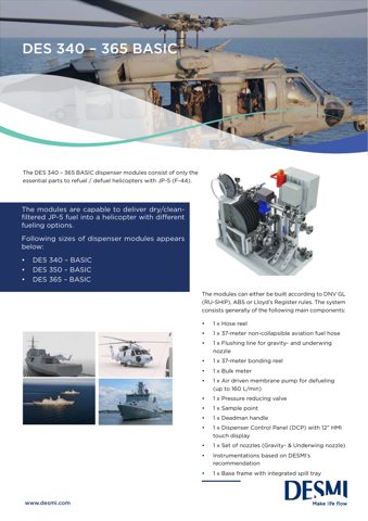 DESMI DES 350 – BASIC – Drawing (31e493edccdc_S1-1 S. 1)