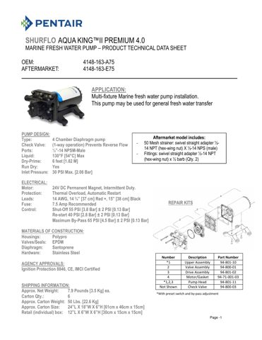 SHURflo 4148-163-E75 – Drawing (d1438c7bfbcb_S1-1 S. 1)