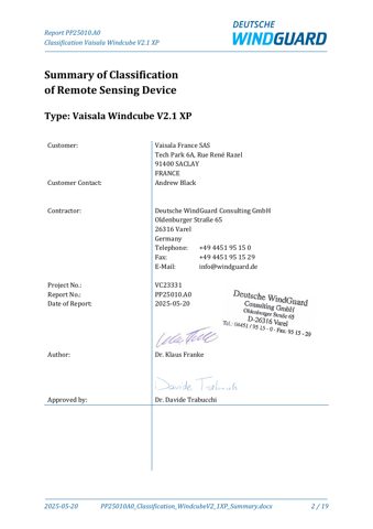 Vaisala PP25010.A0 – Drawing (3a01d03d24d3_S1-17 S. 2)