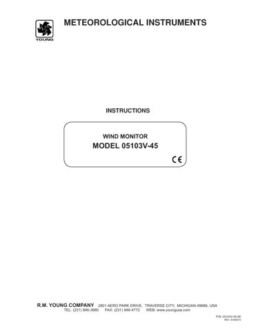 R.M. Young 05103V-45 – Page preview (eca4b629b896_S1-1 S. 1)