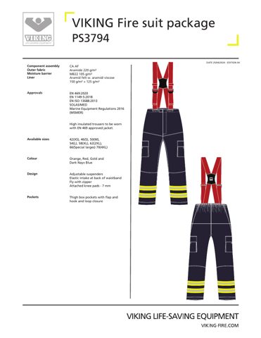 Viking Life-Saving Equipment PS3794 – Drawing (270190a1f1d7_S1-2 S. 2)