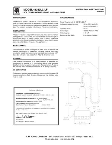R.M. Young 41350LC/LF – Drawing (d928cf8c48f9_S1-1 S. 1)