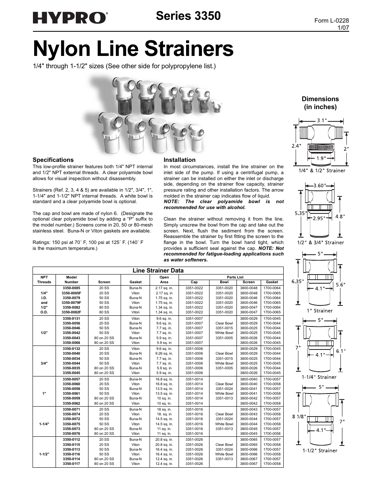 SHURFLO / Pentair 3350-0085 – Drawing (248c0c26f37b_S1-1 S. 1)