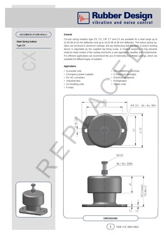 Rubber Design CX – Drawing (4a5554ef0508_S1-1 S. 1)