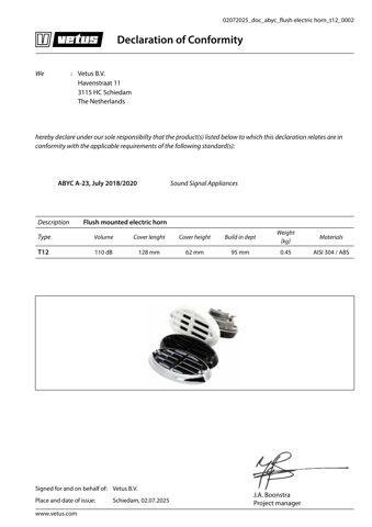 Vetus T12 – Drawing (b9fb720aa326_S1-1 S. 1)