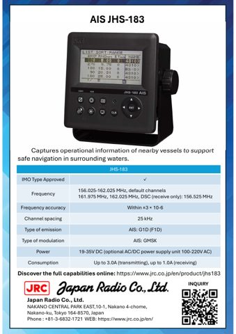 Japan Radio JHS-183 – Page preview (b2e777458868_S1-1 S. 1)