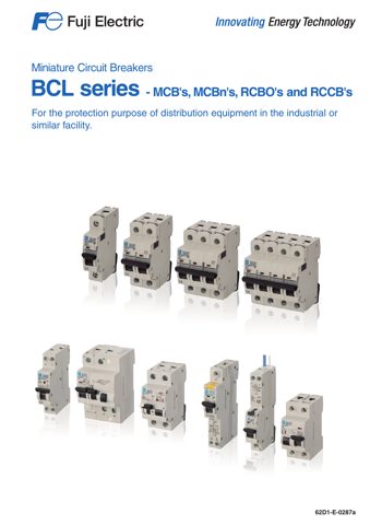 Fuji Electric BCL63E0□G – Drawing (58cc3de46aed_S1-19 S. 1)