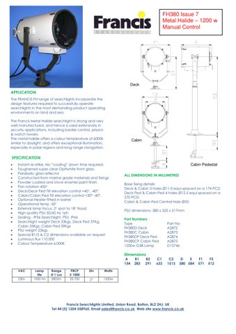 FRANCIS FH380CP – Drawing (f81907c34eeb_S1-1 S. 1)