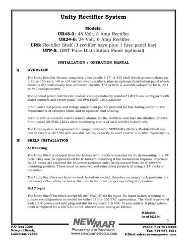 NEWMAR UR48-3 – Drawing (e40587a07fc9_S1-1 S. 1)
