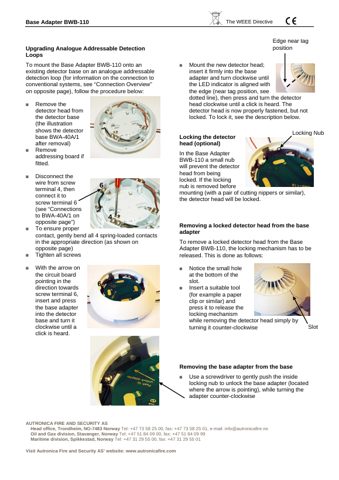 Autronica BWB-110 – Page preview (0ee864529332_S1-2 S. 2)