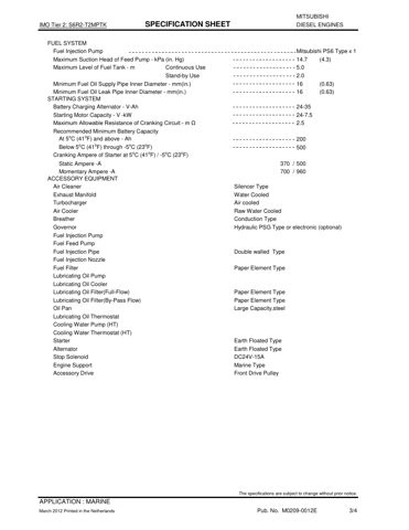 Mitsubishi S6R2-T2MPTK – Drawing (92273dfff891_S2-4 S. 3)