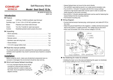 comeupwinch 12.5s 12V – Drawing (cbd74cbe2142_S1-1 S. 1)