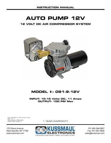 Kussmaul 091-9-12V – Page preview (d2a623d9fa4a_S1-4 S. 1)