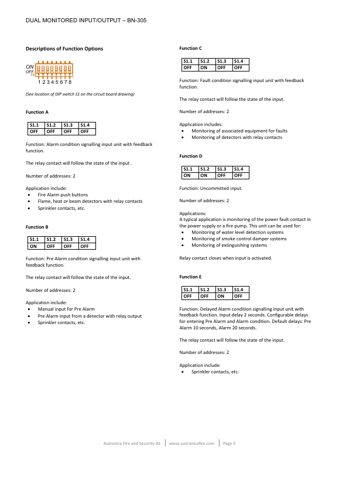 Autronica Fire & Security BN-305 – Page preview (25019b974776_S1-6 S. 5)