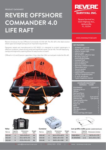 Revere Survival Offshore Commander 4.0 – Drawing (24cb5278315f_S1-1 S. 1)