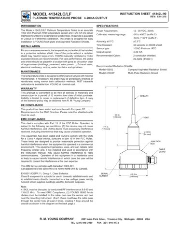 R.M. Young 41342LC/LF – Drawing (65bc1abf4087_S1-1 S. 1)