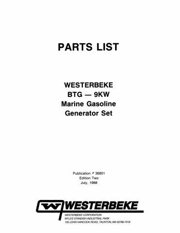 westerbeke BTG - 9KW – Drawing (cf84b3b0ae6a_S2-4 S. 3)