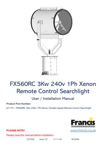 FRANCIS A7174 – Drawing (170f9bbcd3b0_S1-1 S. 1)