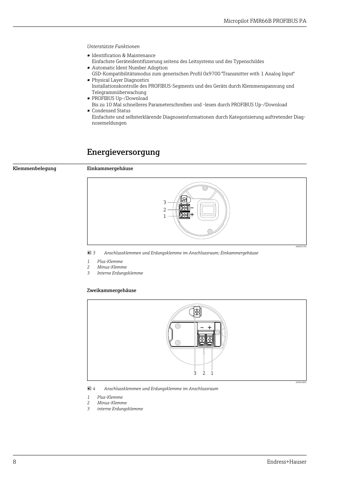 Endress+Hauser Micropilot FMR66B PROFIBUS PA – Drawing (756b9882c972_S4-17 S. 5)