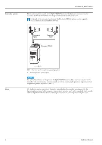 Endress+Hauser Soliwave FQR57/FDR57 – Page preview (a9128c7c17b1_S1-42 S. 6)