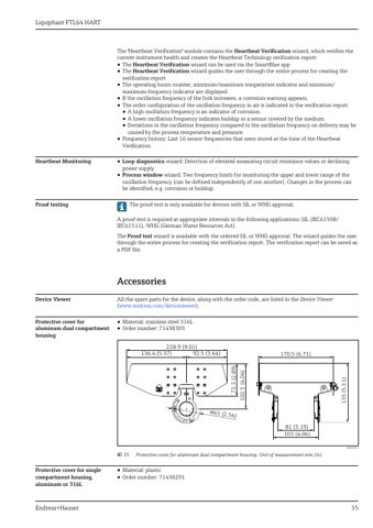 Endress+Hauser Liquiphant FTL64 HART – Page preview (f22c843df5c4_S16-36 S. 20)